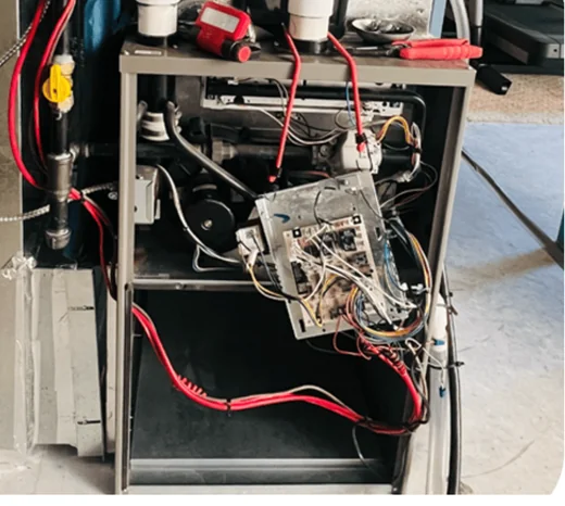 The interior components of a furnace introducing a blog about the importance of prompt furnace repair.